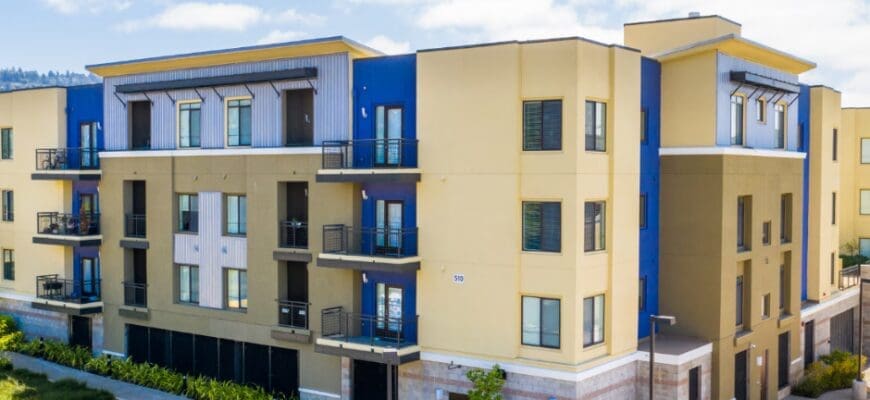 Exterior building view of Metro 510 in El Cerrito, CA